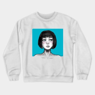 Cute girl Crewneck Sweatshirt